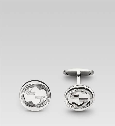 mens cufflinks gucci|gucci silver cufflinks for men.